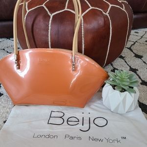 Beijo Orange Over the Moon purse